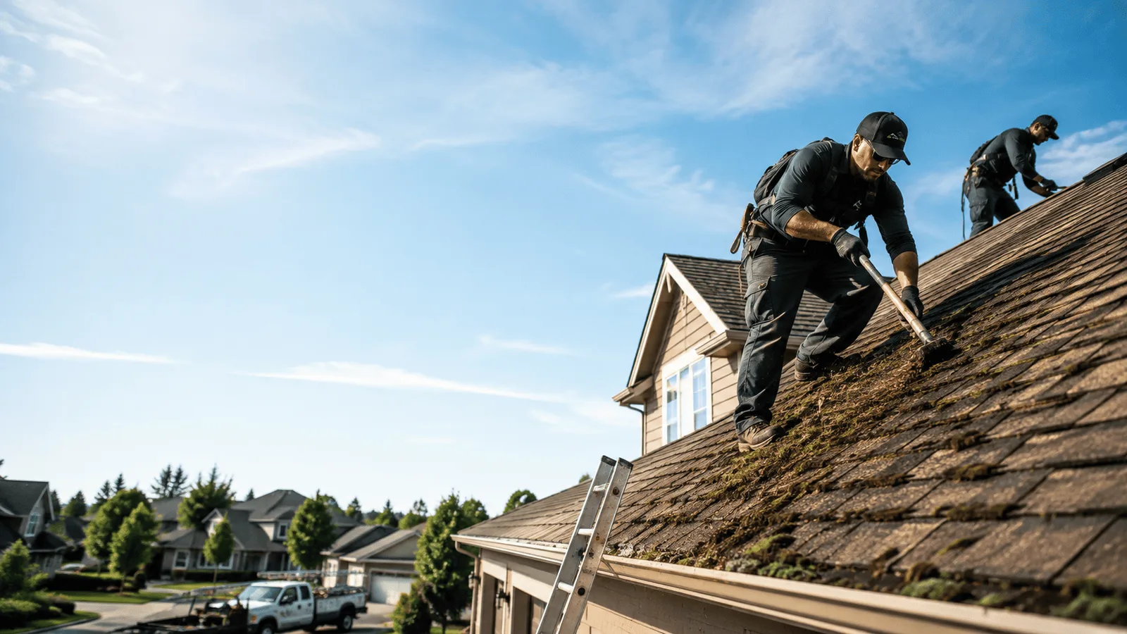 Roof Moss Removal in Lowry, MN near me